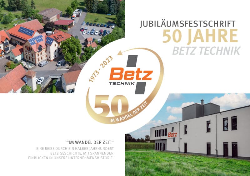 Cover 50 Jahre Betz