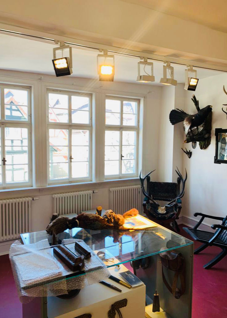 Deckenbeleuchtung, Museum