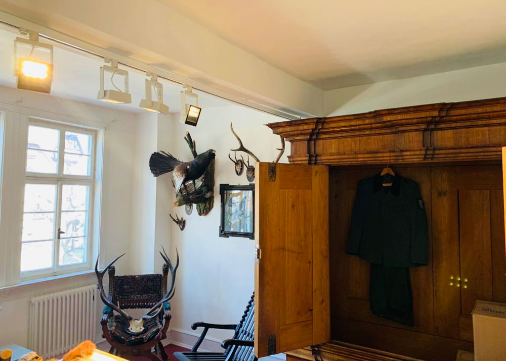 Deckenbeleuchtung, Museum